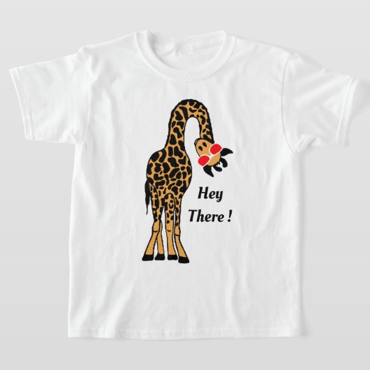 Hipster Hi Custom lustiges Giraffe T - Shirt Desig (Ablage )