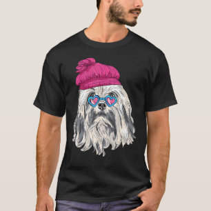 Hipster Hund mit Brille-Goofy Geek Hund 1 T-Shirt