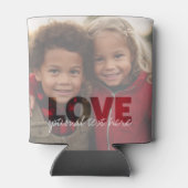 Hipster Instagram Foto Art - Liebe Farbüberlagerun Dosenkühler (Rückseite)