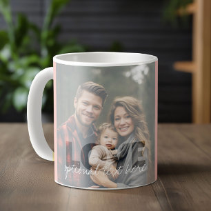 Hipster Instagram Foto Art - Liebe Farbüberlagerun Kaffeetasse