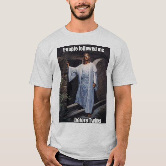 Hipster Jesus T-Shirt (Vorderseite)