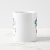 Hipster Jumbo-Tasse (Vorderseite)