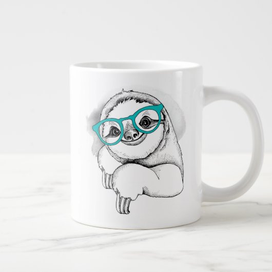 Hipster Jumbo-Tasse (Rechts)
