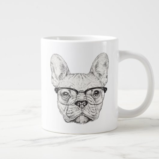 Hipster Jumbo-Tasse (Rechts)
