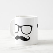 Hipster Kaffeetasse (Vorderseite Links)