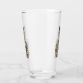 Hipster-Katze Glas (Rechts)