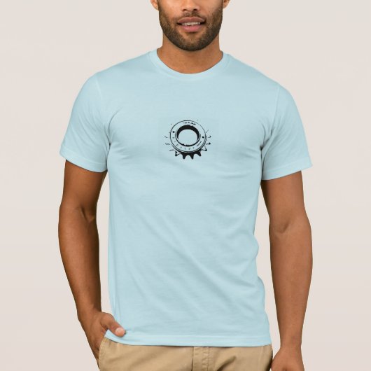 Hipster-Kettenrad T-Shirt (Vorderseite)