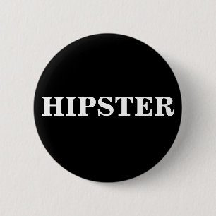 Hipster-Knopf Button