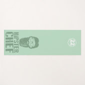 Hipster Koch - CBC 22 Minuten Yogamatte (Vorderseite (Horizontal))