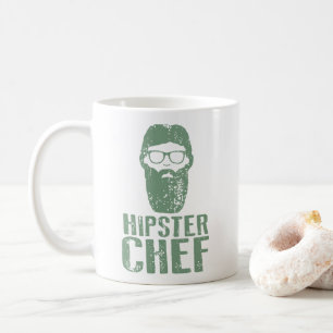 Hipster Koch Kaffeetasse