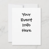 Hipster Kronensonnenbrille Behalte Ruhe und knarrt Einladung (Rückseite)