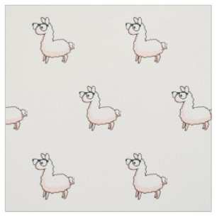 Hipster-Lama Stoff