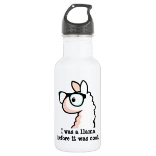 Hipster-Lama Trinkflasche