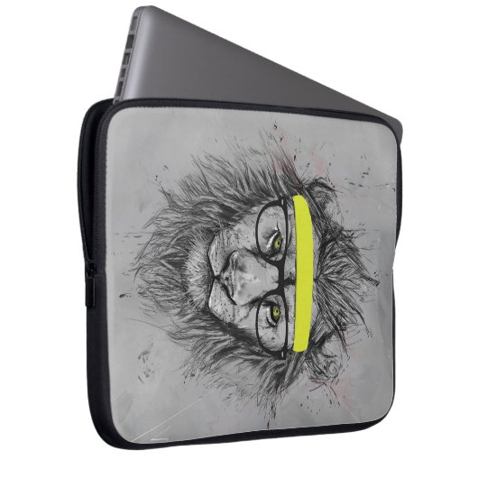 Hipster Laptopschutzhülle (Vorne Rechts)