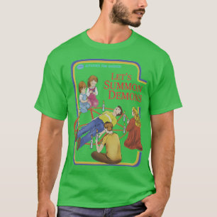 Hipster lässt Dämon Okkult Halloween T-Shirt