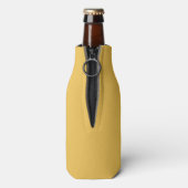 Hipster Llama Flaschenkühler (Flasche Rückseite)