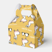 Hipster Llama Madness Geschenkschachtel (Rückseite)