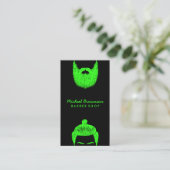 Hipster mit Logo Visitenkarte (Stehend Vorderseite)