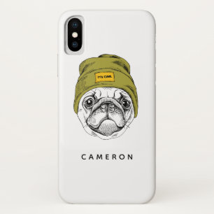 Hipster Mops Es ist Cool Name hinzufügen Case-Mate iPhone Hülle