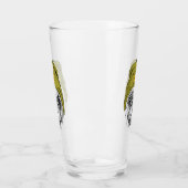 Hipster-Mops | ist es cool Glas (Links)