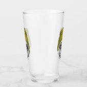 Hipster-Mops | ist es cool Glas (Rechts)