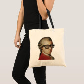 Hipster Mozart Tragetasche (Vorderseite (Produkt))