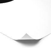 Hipster Mustache Foto Print (Ecke)