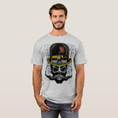 Hipster Mustache_Kopf_Mort_Crane T-Shirt (Vorne ganz)