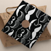Hipster Mustache Pattern Seidenpapier