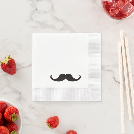 Hipster Mustache | Serviette (Beispiel)