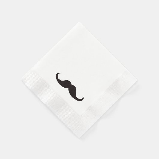 Hipster Mustache | Serviette (Ecke)