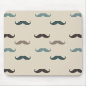 Hipster Mustaches Mousepad (Vorne)