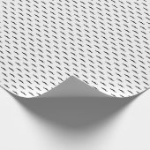 Hipster-Muster Geschenkpapier (Ecke)