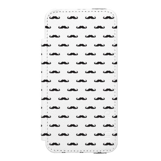 Hipster-Muster Incipio iPhone Geldbeutel-Hülle (Folio Vorderseite)