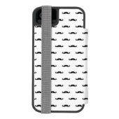 Hipster-Muster Incipio iPhone Geldbeutel-Hülle (Folio Rückseite)