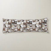 Hipster Muster Kissen (Rückseite)