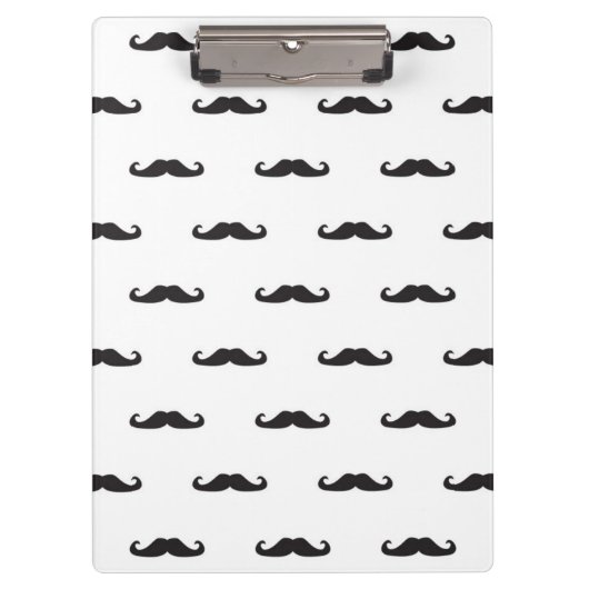 Hipster-Muster Klemmbrett (Vorderseite)
