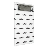 Hipster-Muster Mini Klemmbrett (Schrägansicht)