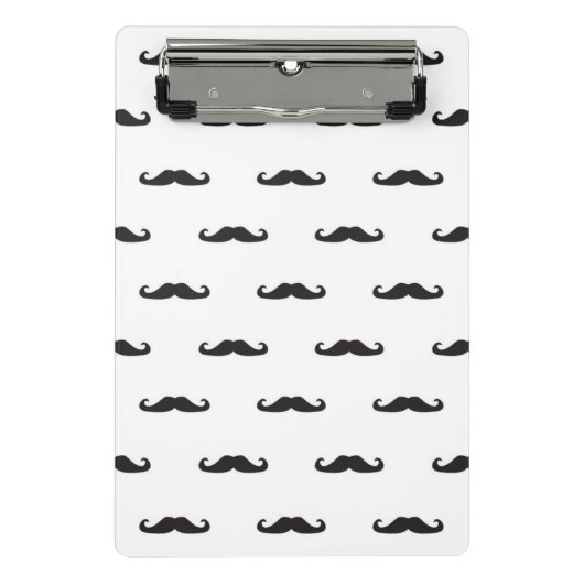 Hipster-Muster Mini Klemmbrett (Vorderseite)