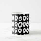 Hipster-Muster mit Donusform in Form Kaffeetasse (Mittel)