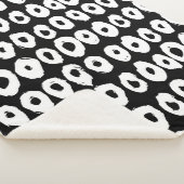 Hipster-Muster mit Donusform in Form Sherpadecke (3/4)