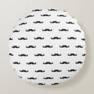Hipster-Muster Rundes Kissen