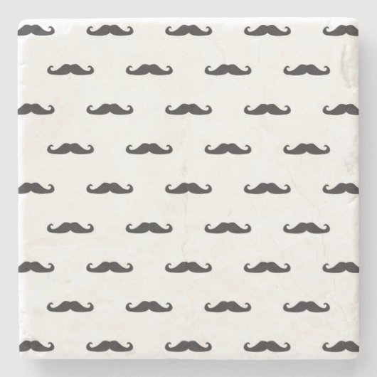 Hipster-Muster Steinuntersetzer (Vorderseite)