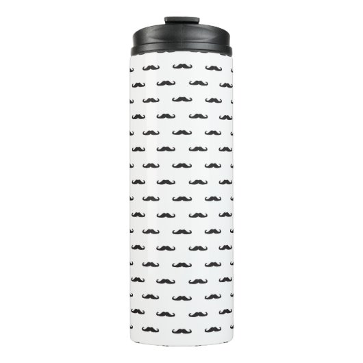 Hipster-Muster Thermosbecher (Vorderseite)