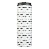 Hipster-Muster Thermosbecher (Rückseite)