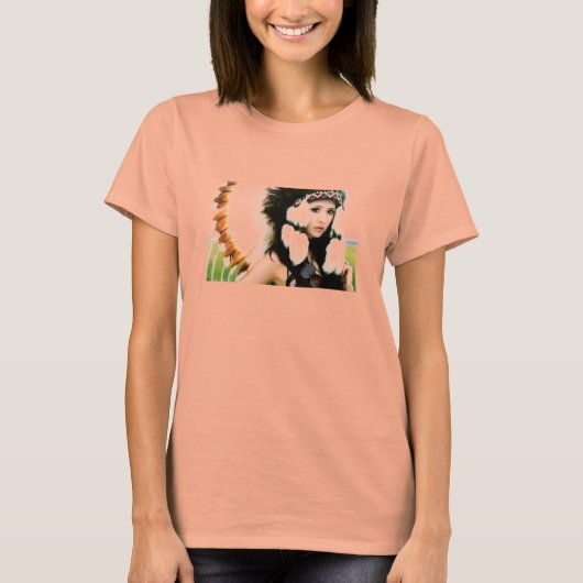 Hipster Native Chick T-Shirt (Vorderseite)