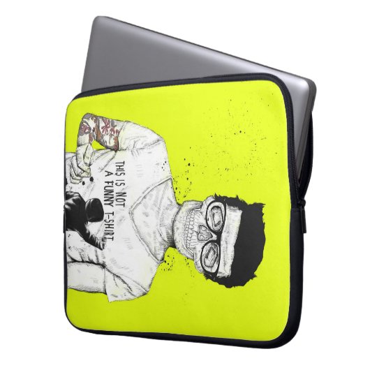 Hipster nicht absolut laptopschutzhülle (Vorderseite Links)