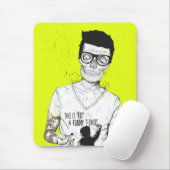 Hipster nicht absolut mousepad (Mit Mouse)