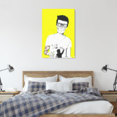 Hipster nicht tot leinwanddruck (Insitu (Schlafzimmer))