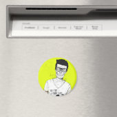 Hipster nicht tot magnet (In Situ (Geschirrspüler))